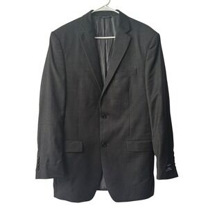 Ralph Lauren‎ Blazer Coat Men's Size 40L Athletic Fit Wool Natural Gray